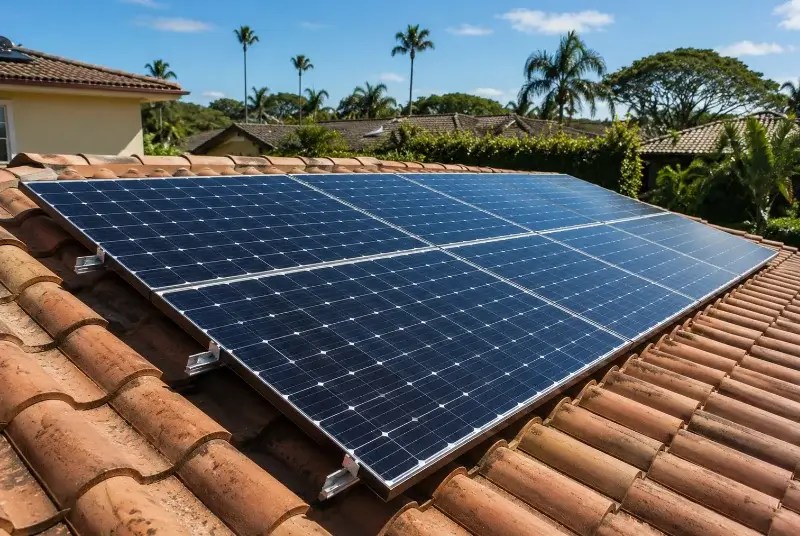 Installation de panneaux solaires à Saint-Bonnet-du-Gard
